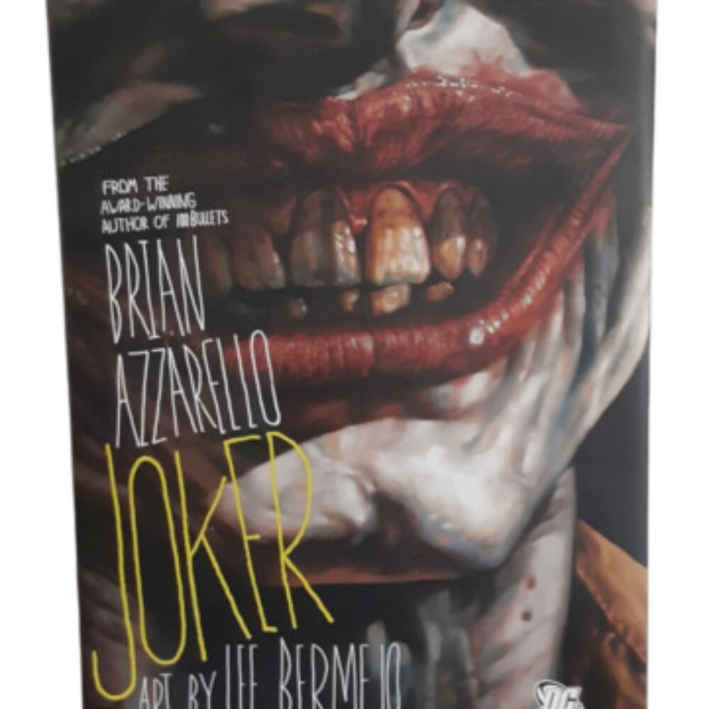 Joker Hardcover DC Comics Graphic Novel by Brian Azzarello Like New